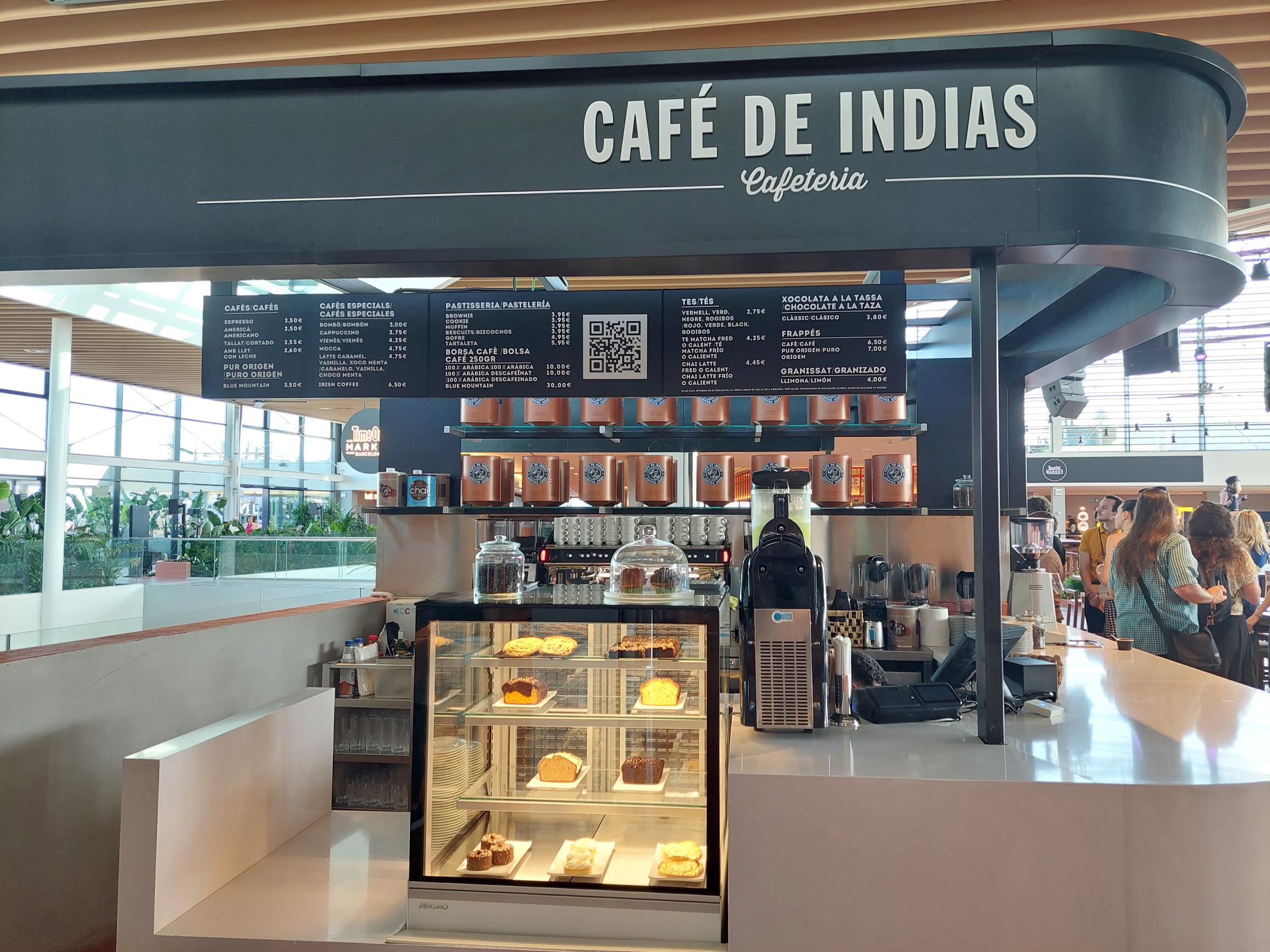 CAFÉ DE INDIAS