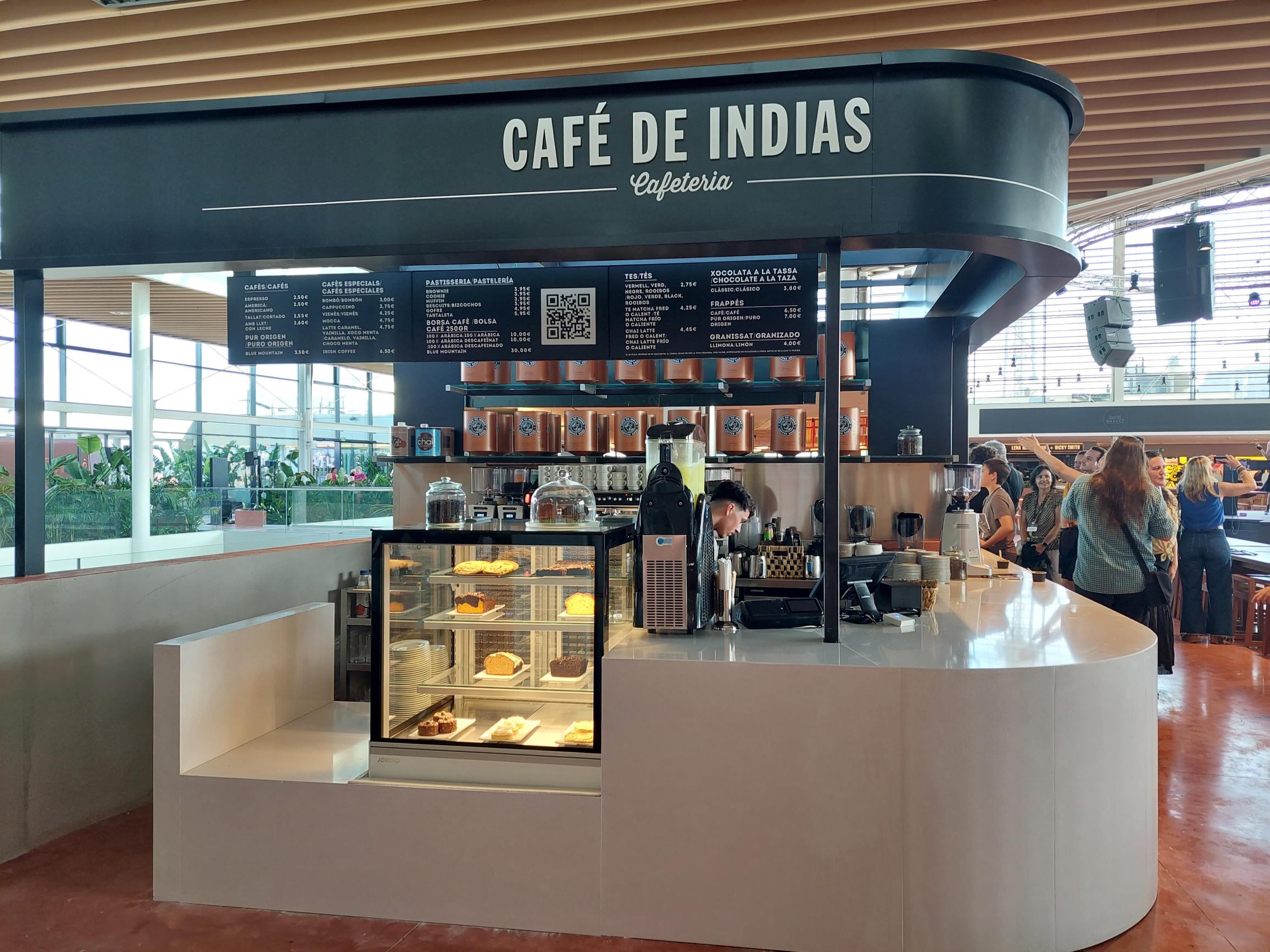 CAFÉ DE INDIAS