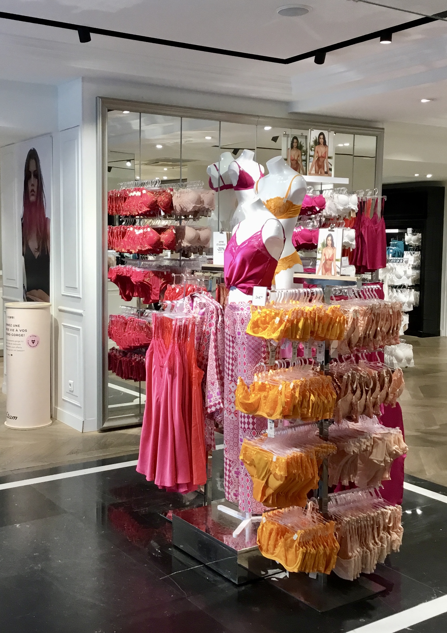 Etam Lingerie et Prêt-à-porter