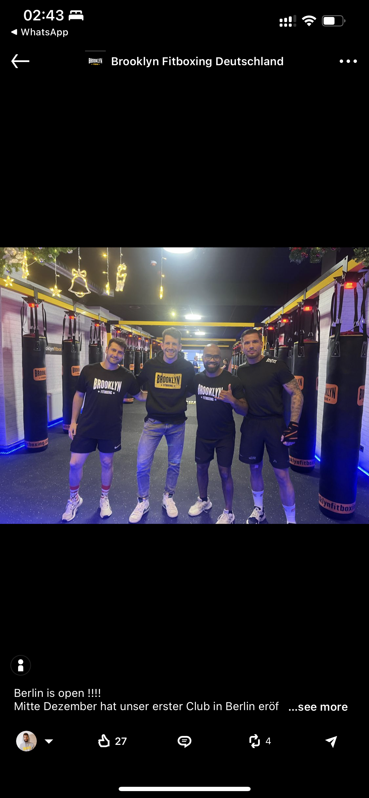 Fotografia 17 de Brooklyn Fitboxing Potsdamer strasse