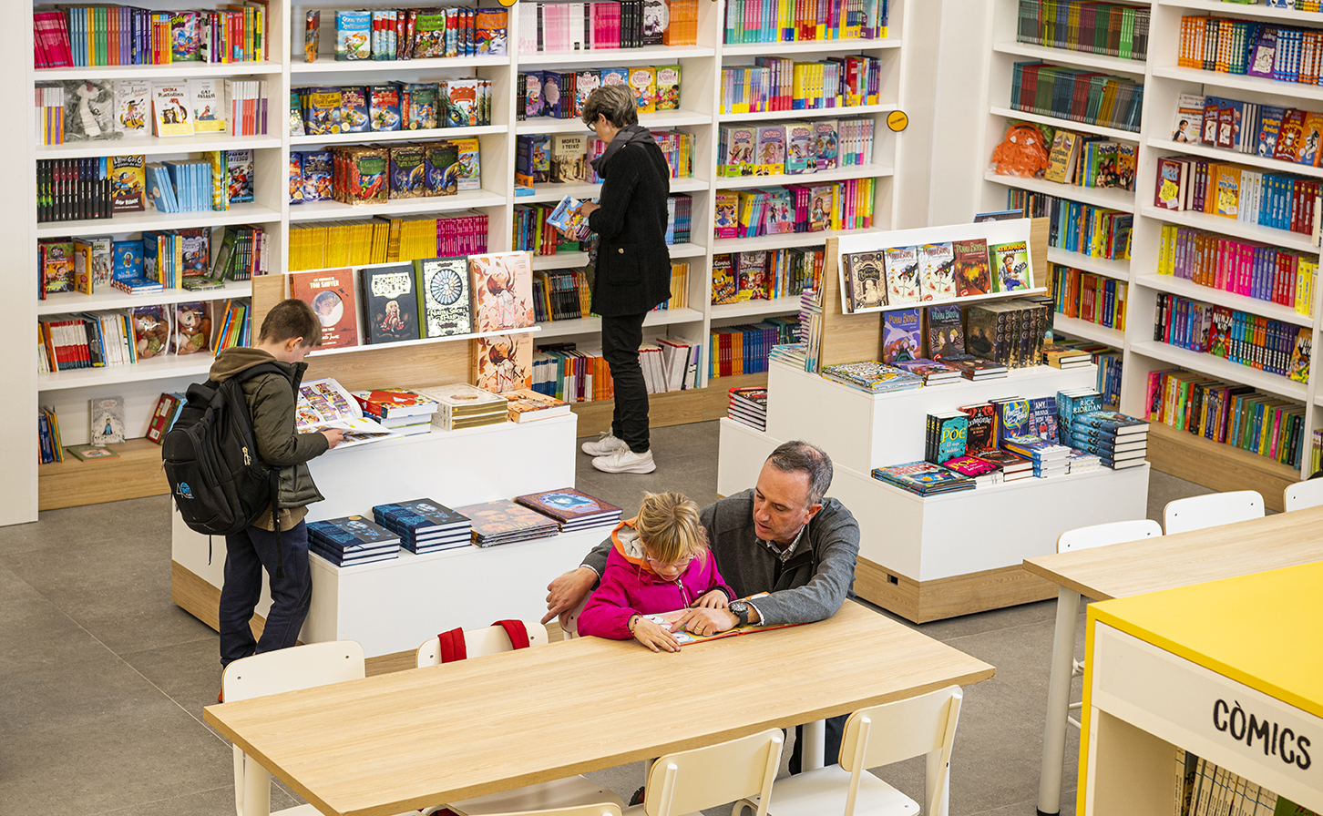 Llibreria, papereria i joguines a l'Eixample Barcelona | Abacus Cooperativa 
