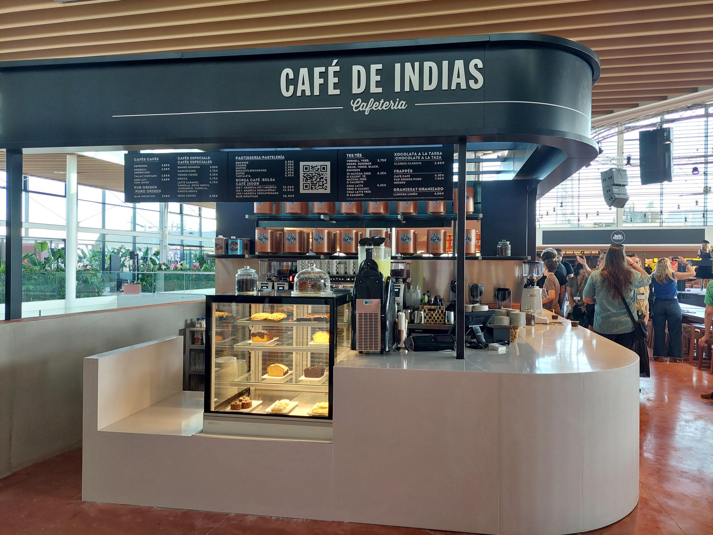 CAFÉ DE INDIAS