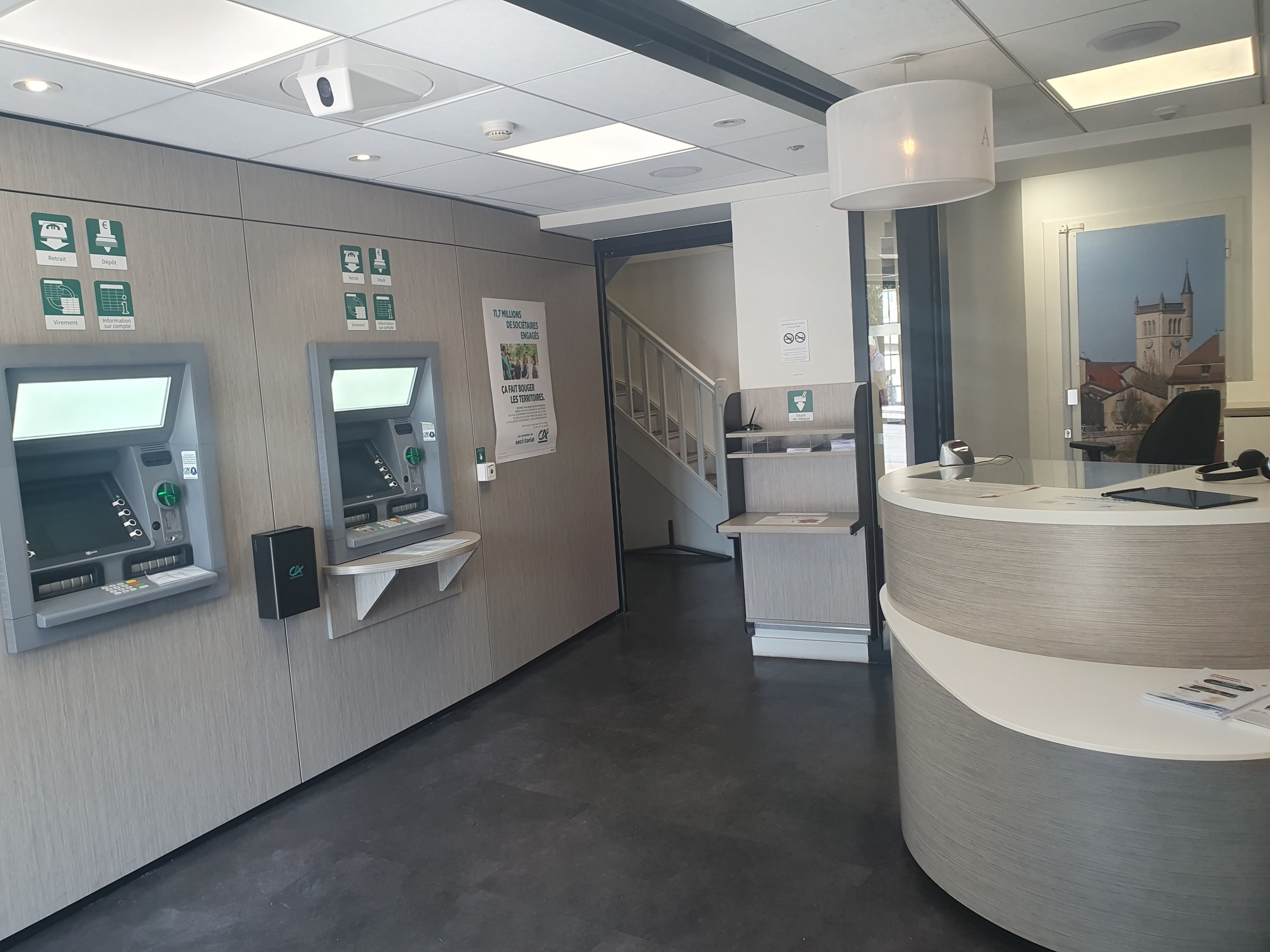 Crédit agricole Centre-est à Morestel