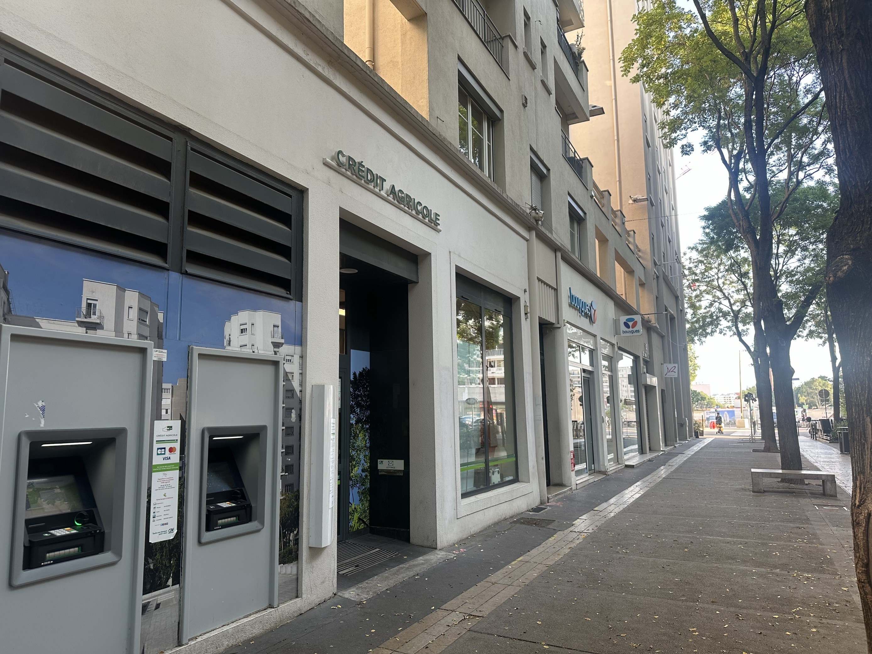 Crédit agricole Centre-est à Villeurbanne Gratte-ciel