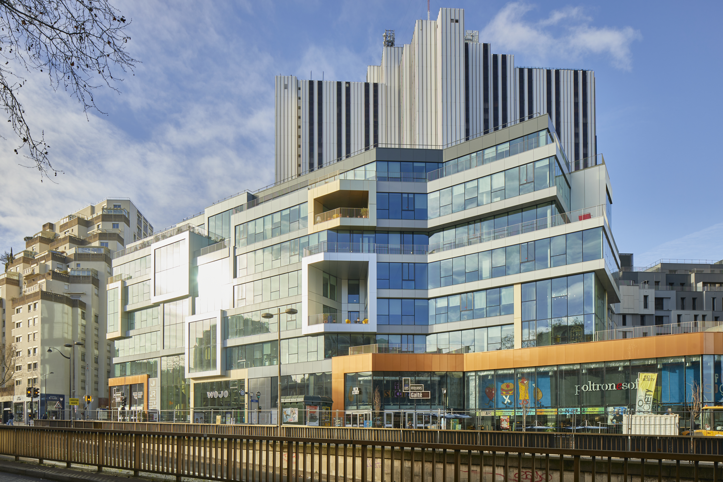 Wojo Coworking Paris 14e Montparnasse Gaîté | Location bureaux & salles de réunion