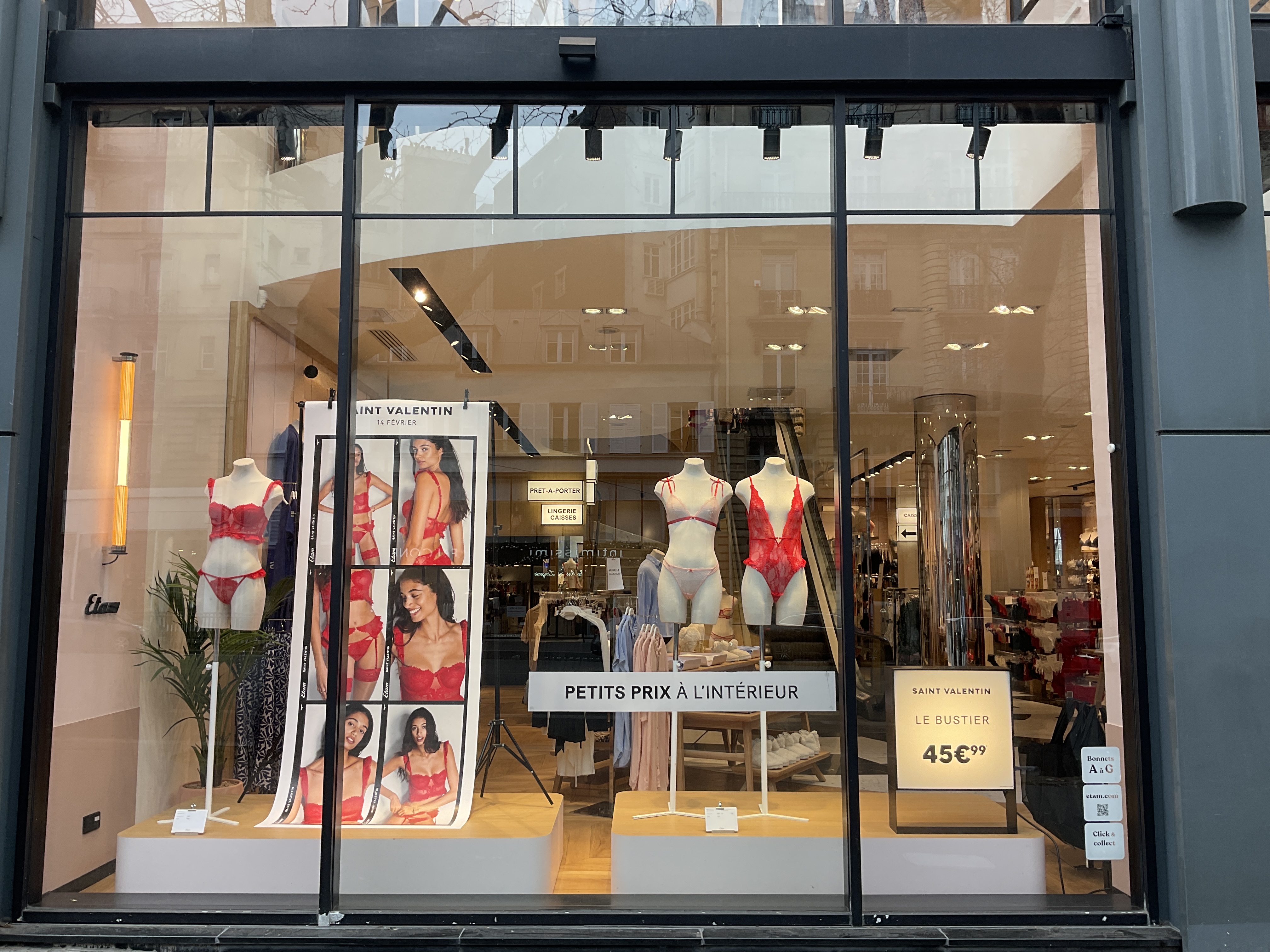 Etam Lingerie et Prêt-à-porter
