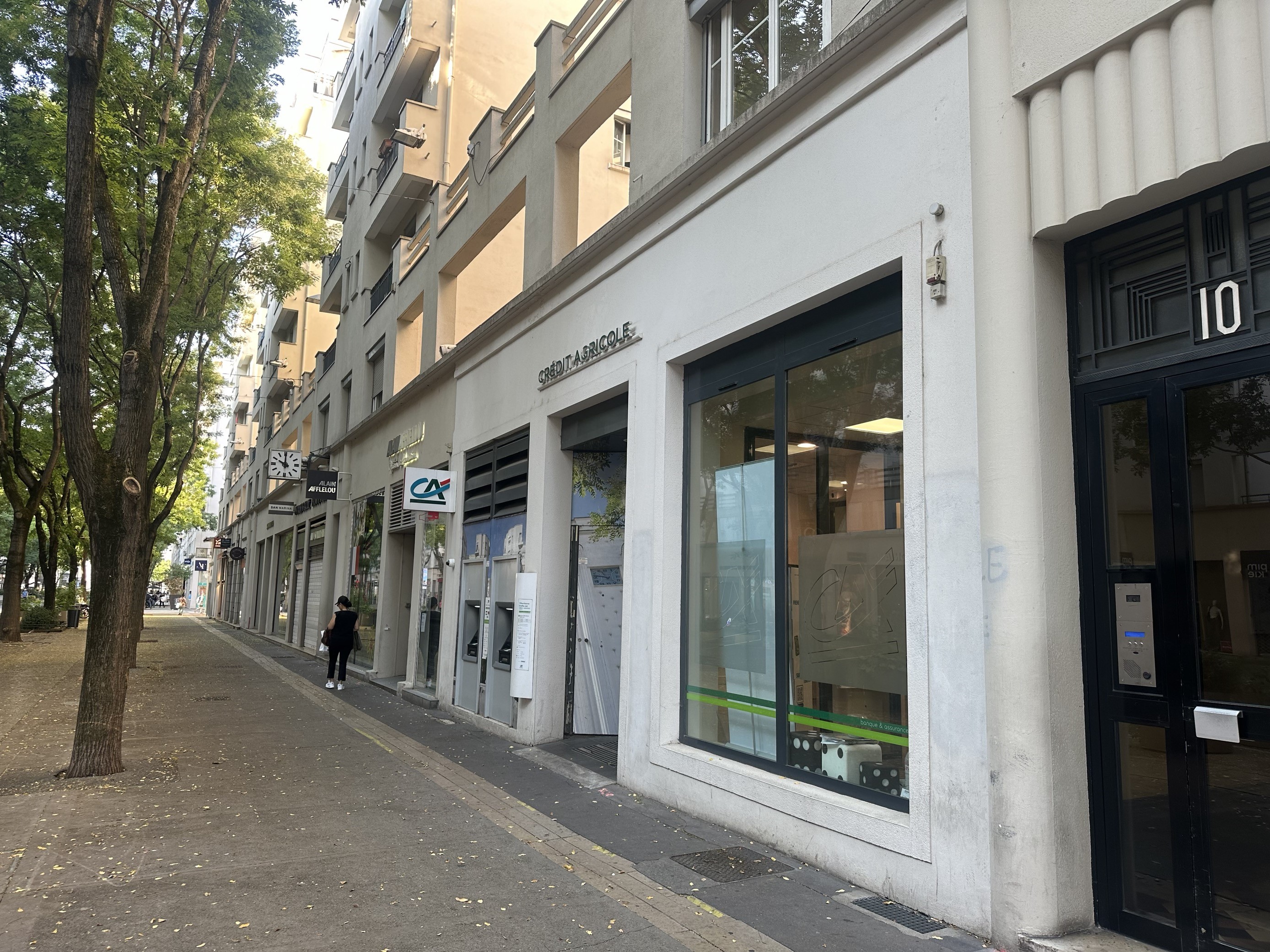 Crédit agricole Centre-est à Villeurbanne Gratte-ciel